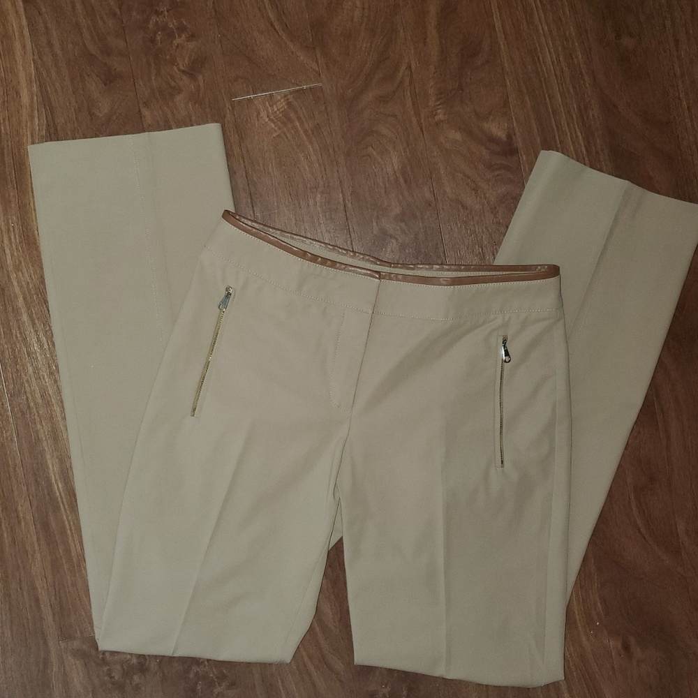 Hugo BOSS sz 6 tan Womens dress slacks pants